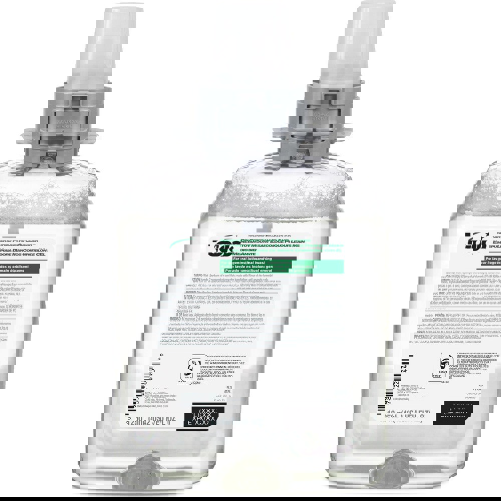 Green Certified Foam Hand Cleaner Refill, Unscented, 1,250 mL, 4/Carton